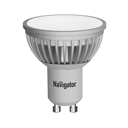 Светодиодная лампа Navigator GU10, 5W, 3000K