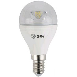 Светодиодная лампа (Шар) ЭРА E14, 7W, 2700K