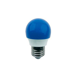 Светодиодная лампа (шар) Ecola E27, 3W, Цветная (разноцветная)K