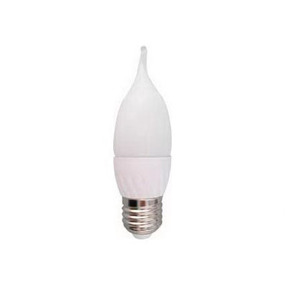 Светодиодная лампа (свеча на ветру) Ecola E27, 5,3W, 4000K