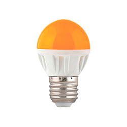 Светодиодная лампа Ecola E27, 4W, Yellow(Желтый)K