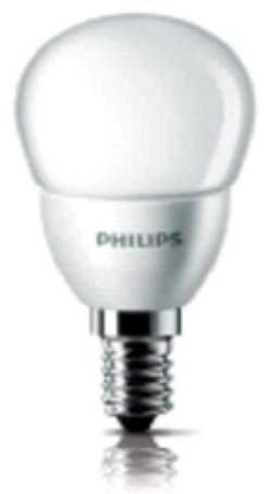 Светодиодная лампа (Шар) Philips E14, 4W, 2700K