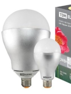 Светодиодная лампа TDM E27, 24W, 3000K