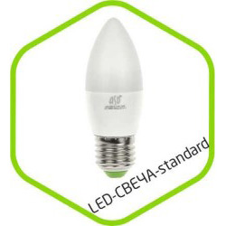 Светодиодная лампа (Свеча) ASD E14, 5W, 4000K