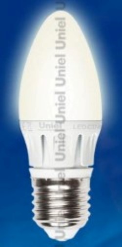 Светодиодная лампа Uniel E40, 6W, 2700K