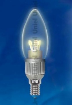 Светодиодная лампа Uniel G4, 3W, 2700K