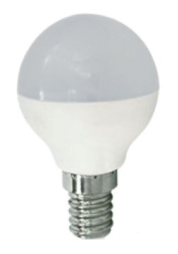 Светодиодная лампа (Шар) Ecola E14, 5,4W, 2700K
