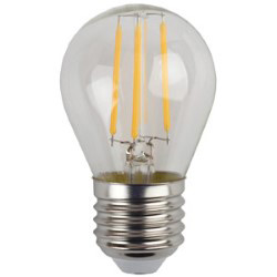 Светодиодная лампа (Шар) ЭРА E27, 5W, 2700K
