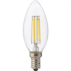 Светодиодная лампа (Свеча) Экономка E14, 5W, 4500K