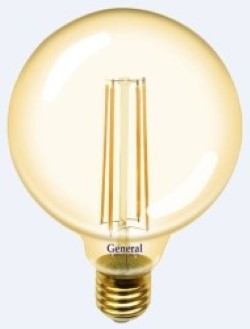 Светодиодная лампа (Шар) General E27, 10W, 2700K