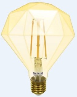 Светодиодная лампа (Нитевидная) General E27, 10W, 2700K