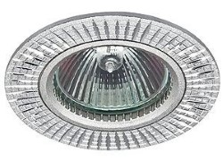Точечный светильник ЭРА серебрянный (LC0043813)