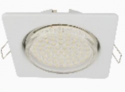 Точечный светильник Ecola белый (FW53N4ECB)