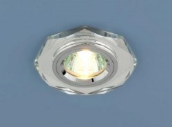 Точечный светильник ES серебрянный (ESA023707)