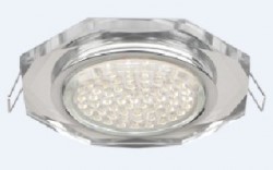 Точечный светильник Ecola хром (FM538AECH)