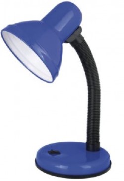 Настольная лампа Ultraflash синяя (E12357)