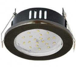 Точечный светильник Ecola черный (FB5365ECB)