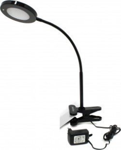 Настольная лампа SmartBuy черная (SBL-DLCLIP-8-K)
