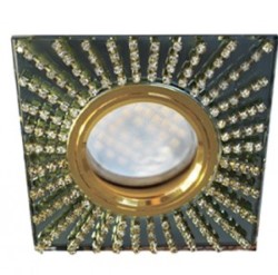Точечный светильник Ecola золотой (FP16SGECB)