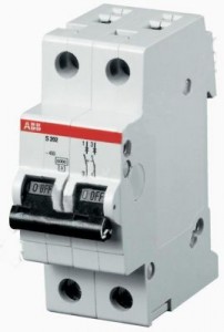 Автоматический выключатель 2P 6А С S202 6кА (STOS202C6)