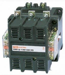 TDM ПМ12-160100 УЗБ пускатель электромагн. In=160A 380В 4з+2р 