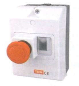 TDM защитная оболочка с кнопкой IP55 