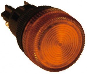 EKF Лампа сигнальная ENS-22 желтая 220В 