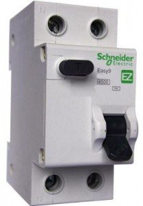 Дифавтомат Schneider 2P, 25A/0,03A, 4,5kA, 220-230V